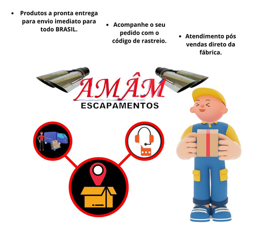 Luva de Adaptação para Escapamento Tubo d...